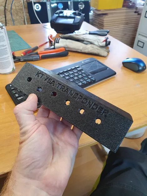 KT76A Transponder VRcockpit V1 - Bộ giả lập chuyến bay cho PC - Image 1