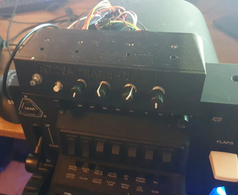 KT76A Transponder VRcockpit V1 - Bộ giả lập chuyến bay cho PC - Image 2