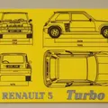Bản vẽ Renault 5 Turbo - Thumbnail 1