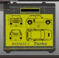 Bản vẽ Renault 5 Turbo - Thumbnail 2