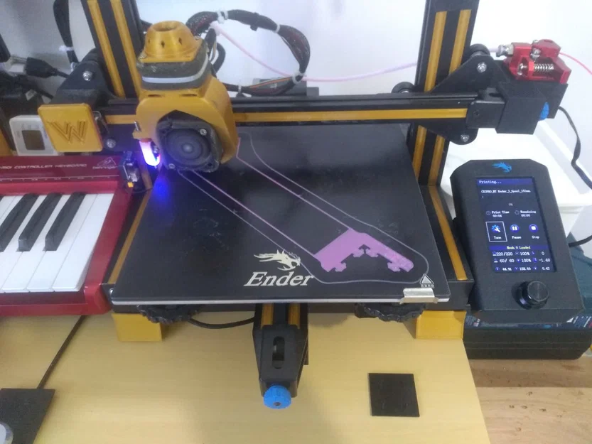 Ender 3 V2: Bộ Dẫn Nhựa Bên Phải + Cần Cuộn Dây Dài Hơn - Image 7