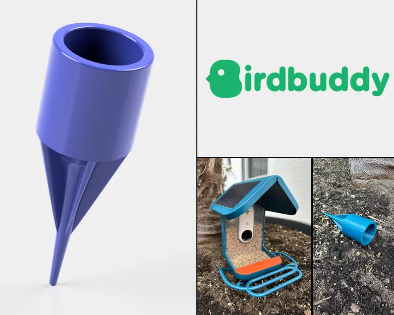 Đế cắm đất cho Bird Buddy (in dễ) - Image 1