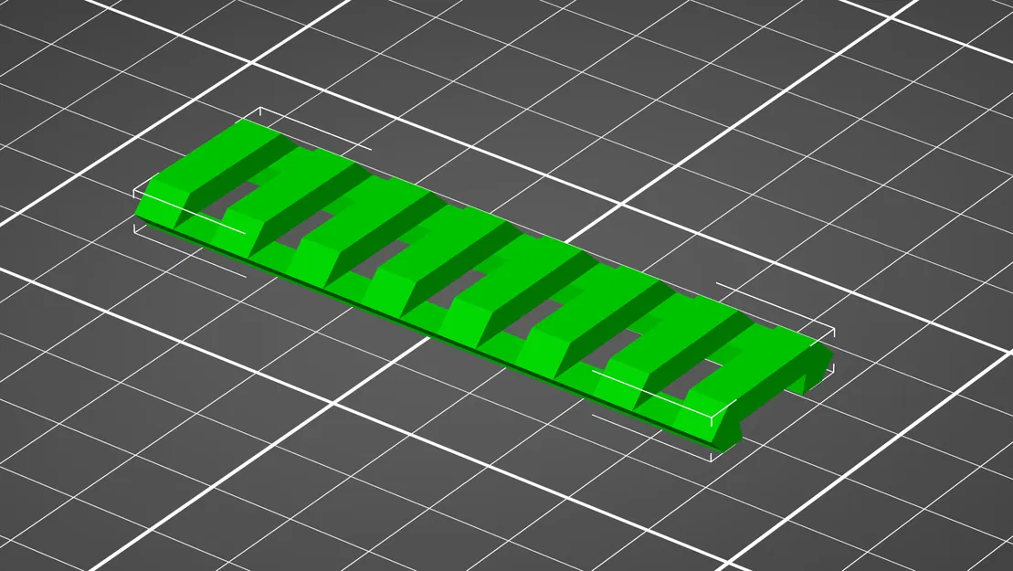 Ngàm Chuyển 11mm sang Picatinny cho Crosman 2250 - Image 1