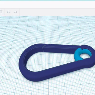 Móc Karabiner Có Tai