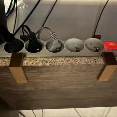 Móc Gắn Ổ Cắm Điện Dưới Bàn Làm Việc