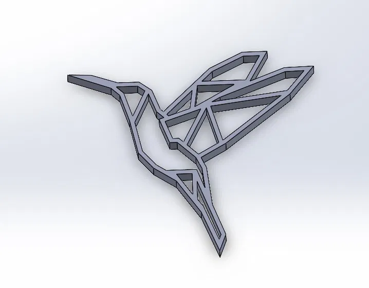 Chim Ruồi (Kolibrík) Hình Học - Image 2