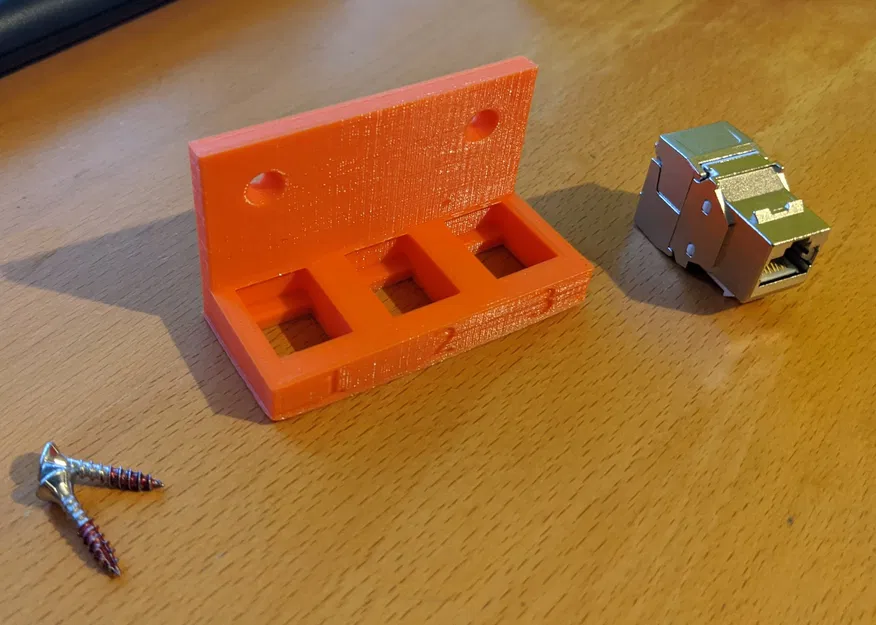 Giá đỡ keystone gắn tường tùy chỉnh - Image 2