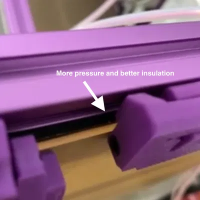 Bộ Chốt Cài Cửa Trước Cho Voron V2/Trident Bằng Ốc M3 Mạnh Mẽ