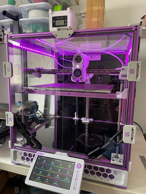 Bộ Chốt Cài Cửa Trước Cho Voron V2/Trident Bằng Ốc M3 Mạnh Mẽ - Image 3