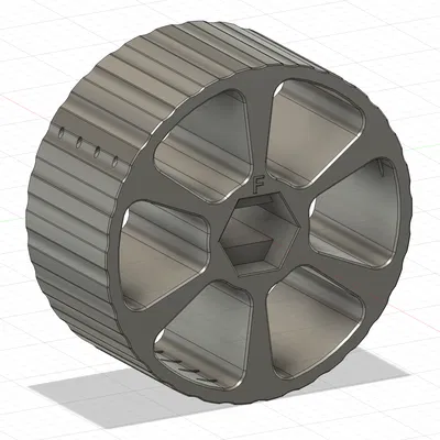 Bánh Xe 4 Làn Có Lỗ Nạp Filament