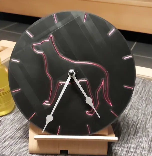 Đồng Hồ Con Chó (Uhr mit Hund) - 14 Bộ Phận - Image 1