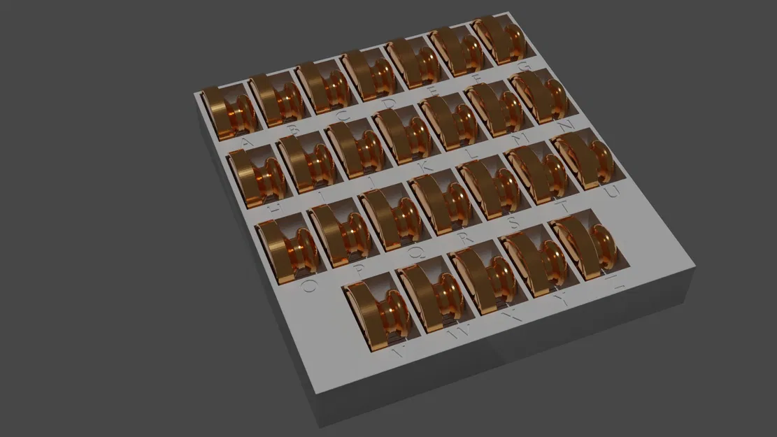 Hộp Sắp Xếp Con Dấu Sáp - Image 1