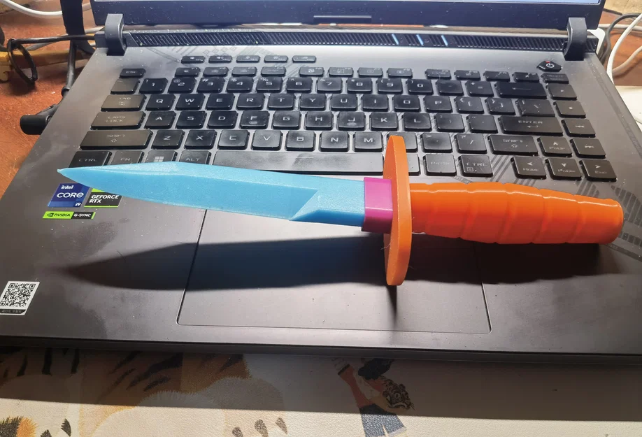 Mô hình dao 3D - knife3 - Image 1
