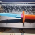 Mô hình dao 3D - knife3 - Thumbnail 1