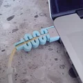 Chống Gãy Cáp Sạc Magsafe 2 Kiểu Zigzag - Thumbnail 1