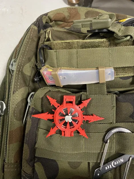 Vỏ Airtag Chaos (in liền)(không cần support) - Image 1