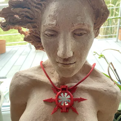 Vỏ Airtag Chaos (in liền)(không cần support)