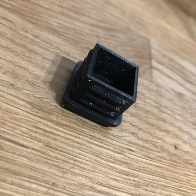 Nắp bịt ống vuông 25mm