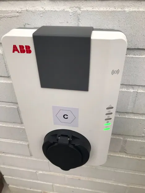 Nắp che màn hình wallbox ABB terra ac - Image 1