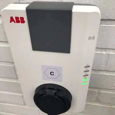Nắp che màn hình wallbox ABB terra ac