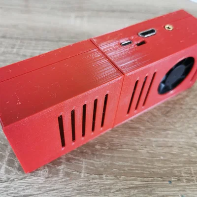 Vỏ Case cho Radxa Rock 4 SE có kèm SSD