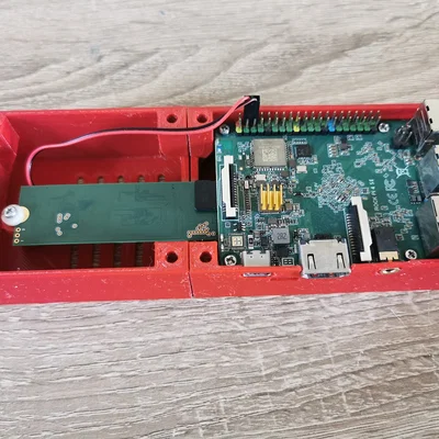 Vỏ Case cho Radxa Rock 4 SE có kèm SSD