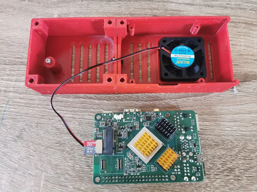 Vỏ Case cho Radxa Rock 4 SE có kèm SSD - Image 4