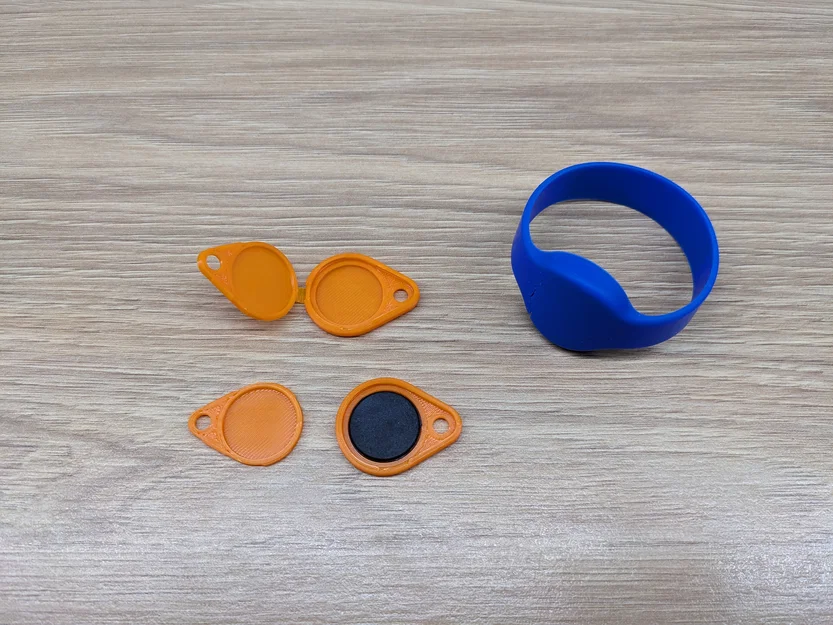 Vỏ Chìa Khóa Keychain Cho Chip RFID Từ Vòng Đeo Tay - Image 2