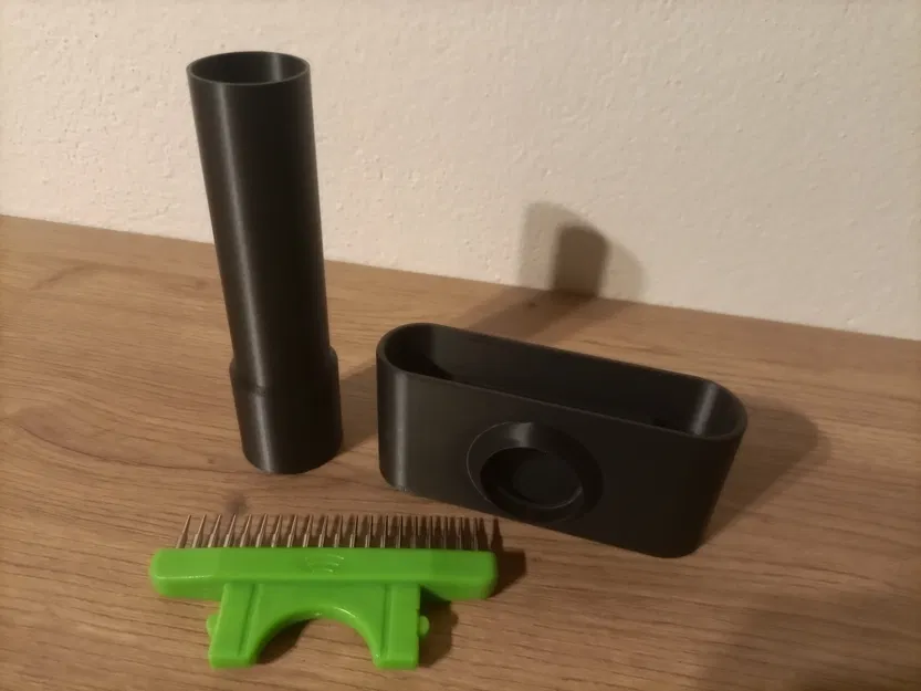 Lược Chải Lông Chó Có Gắn Máy Hút Bụi - Image 3