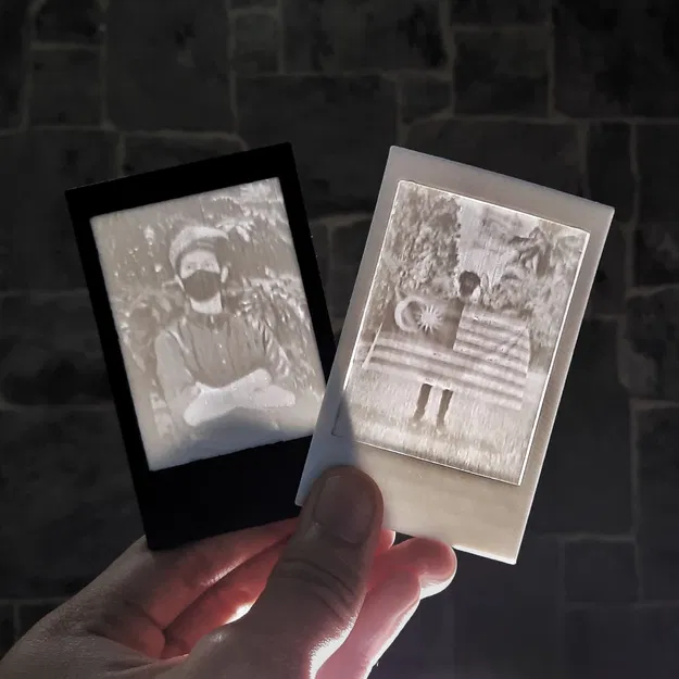 Mô hình Polaroid Lithophane - Image 1