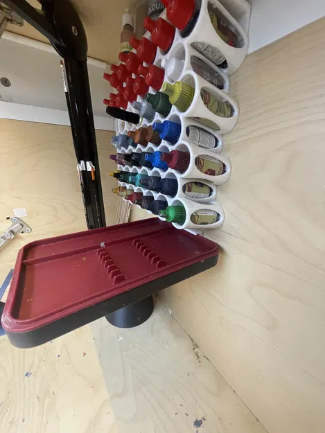 Giá treo tường "kệ nổi" cho khay ướt Army Painter - Image 9