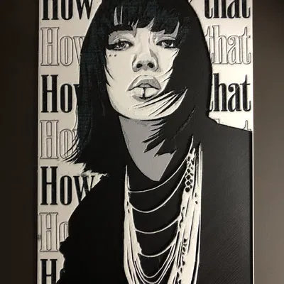 Lisa "Black Pink" - Hueforge