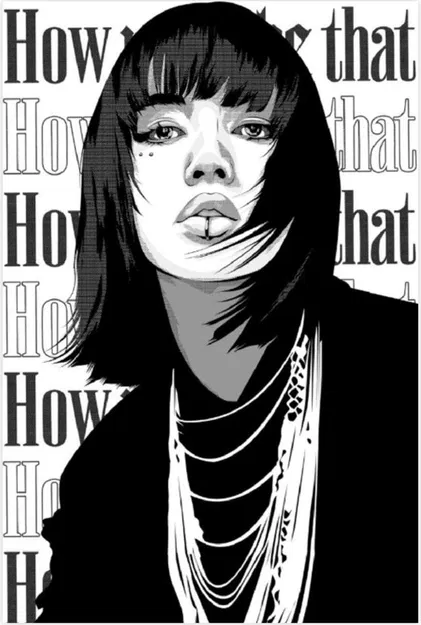 Lisa "Black Pink" - Hueforge - Image 2