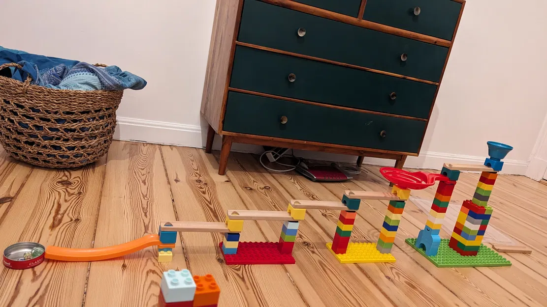 Adapter Nối Đường Ray Bi với Gạch Lego - Image 4