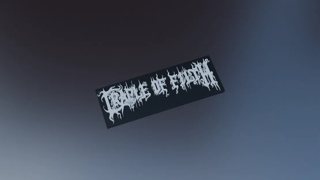 Móc Khóa & Logo Cradle of Filth - Image 3