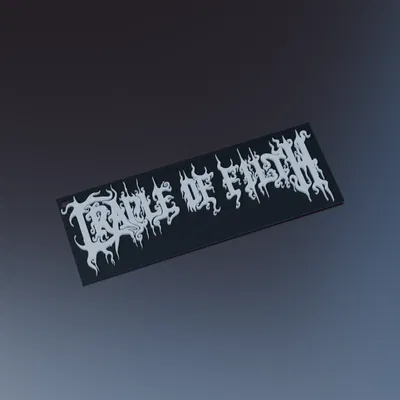 Móc Khóa & Logo Cradle of Filth