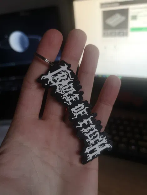 Móc Khóa Cradle of Filth - Phiên Bản Cứng Cáp - Image 1