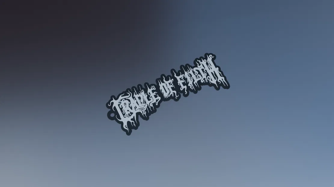 Móc Khóa Cradle of Filth - Phiên Bản Cứng Cáp - Image 3