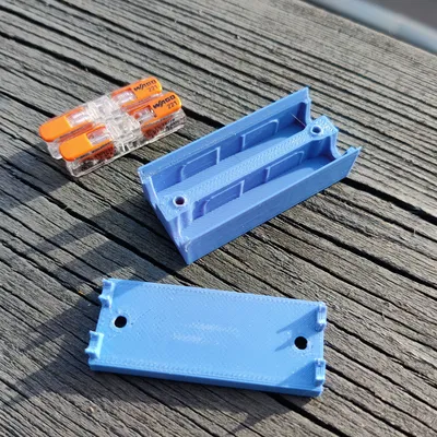 Hộp nhỏ đựng 2 đầu nối Wago