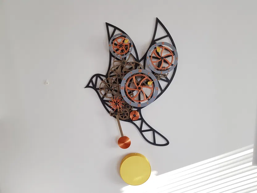 Đồng hồ treo tường cơ khí - Image 2