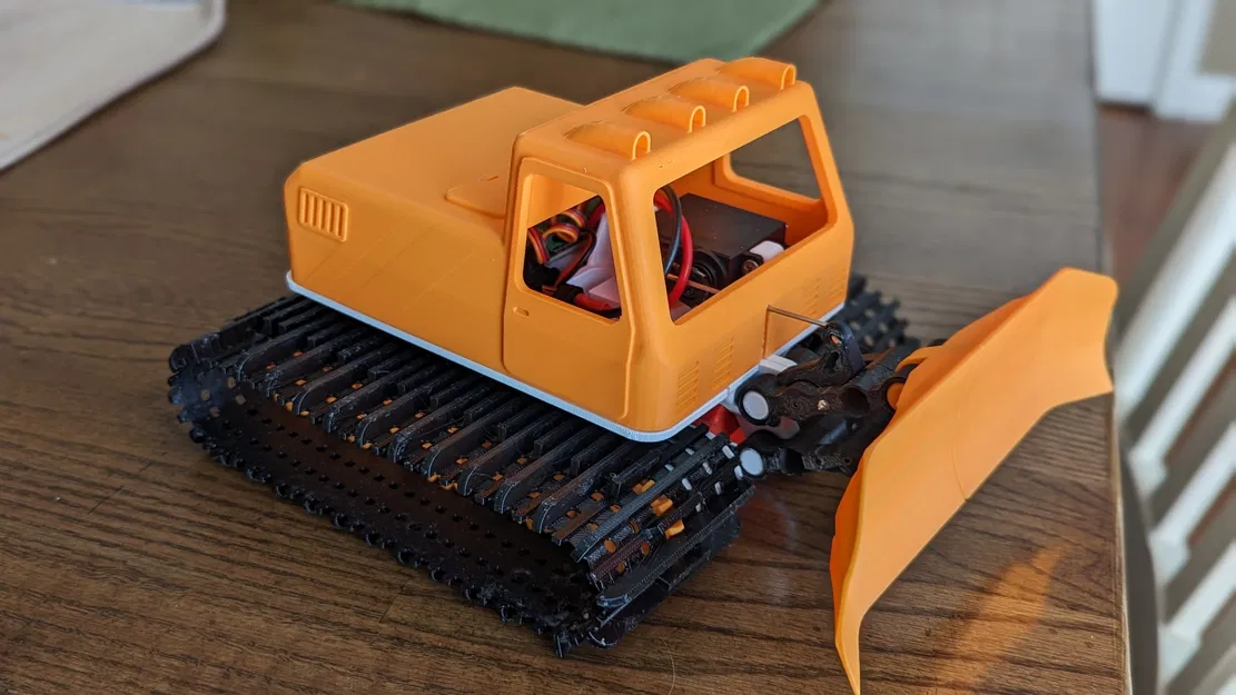 Thân Xe Snowcat Tỷ Lệ 1/24 Phiên Bản 2.0 - Chi Tiết Hơn! - Image 1