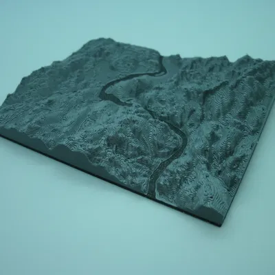 Bản đồ độ cao sông Connecticut tại Middletown CT