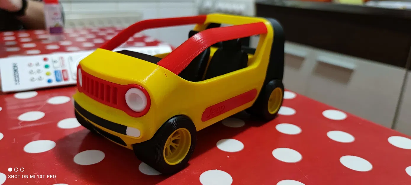 Mô Hình Xe Jeep Đồ Chơi - Image 3