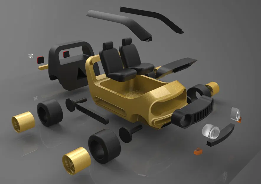 Mô Hình Xe Jeep Đồ Chơi - Image 4