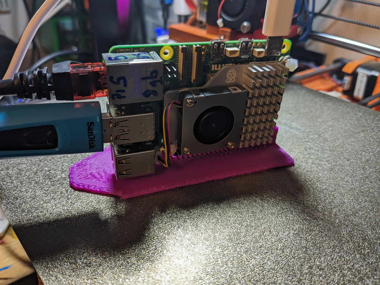 Đế mở cho Raspberry Pi 5 1