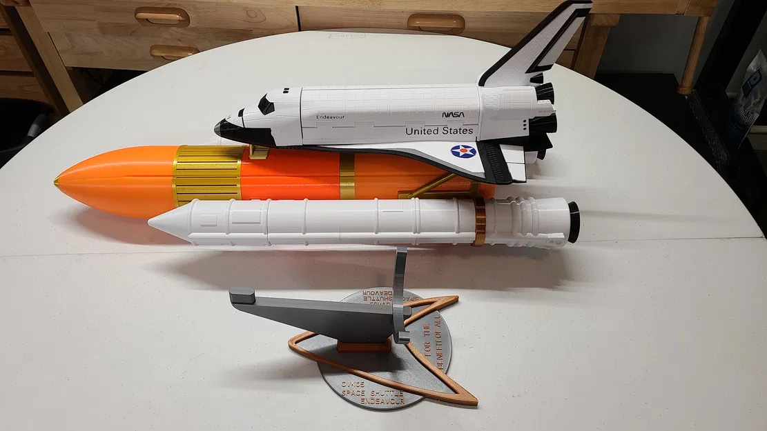 Giá đỡ Mô hình Tàu con thoi Endeavour có Gói tên lửa đẩy - Image 2