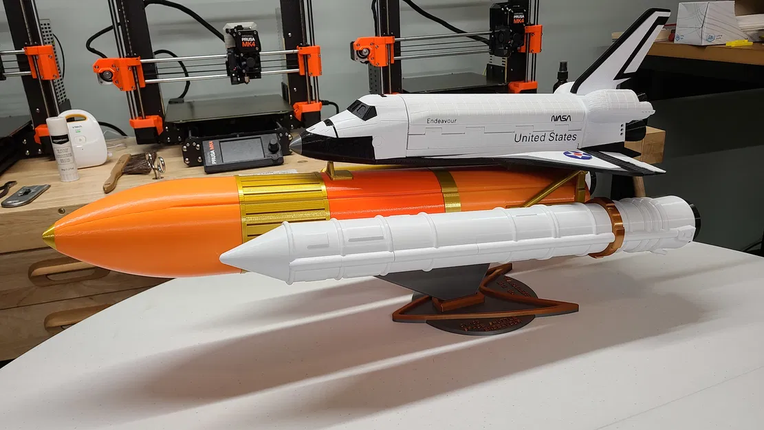 Giá đỡ Mô hình Tàu con thoi Endeavour có Gói tên lửa đẩy - Image 3