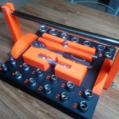 Hộp đựng bộ tuýp 1/2 inch