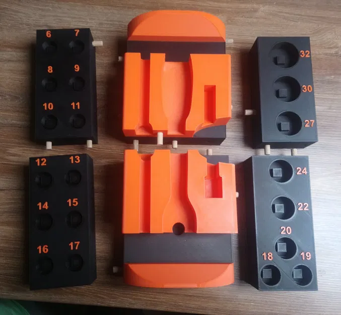 Hộp đựng bộ tuýp 1/2 inch - Image 3