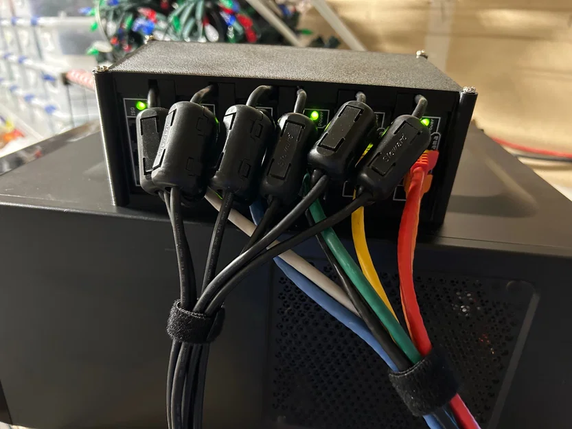 Giá đỡ 6 Bộ chuyển đổi Light-O-Rama USB-485 - Image 3